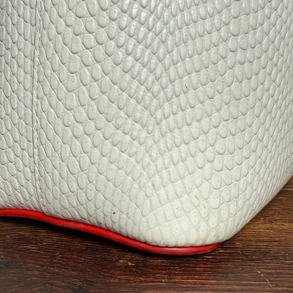 Christian Louboutin Snakeskin Large Cabarock Tote - Picture 15 of 16